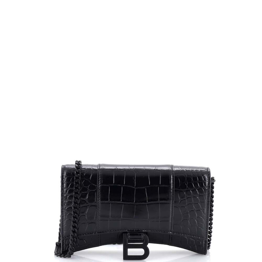 Balenciaga Hourglass Chain Wallet #249406B94B
